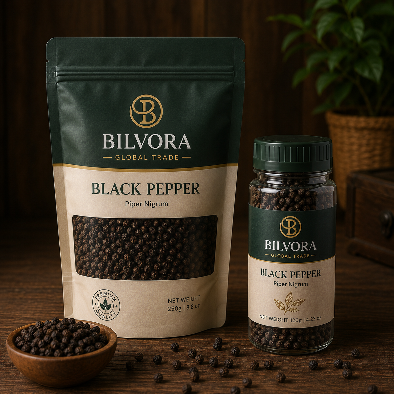 Black Pepper Export India